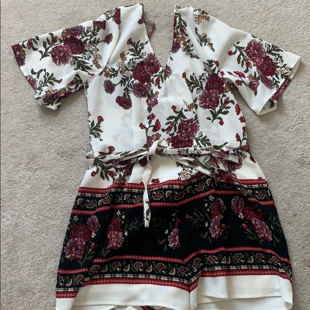 Floral romper